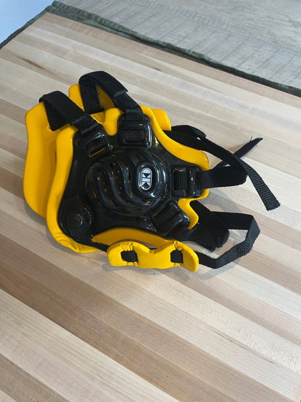 Cliff Keen F5 Tornado Wrestling Headgear Yellow/black.